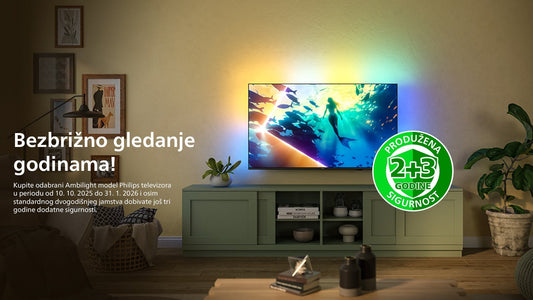 Philips Ambilight TV s 2+3 godine jamstva