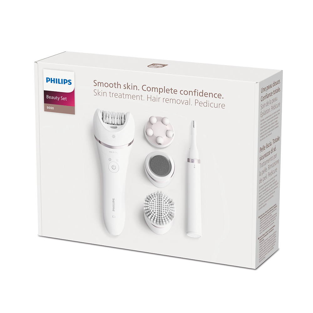 Philips epilator beauty set serije 9000 BRE740/90
