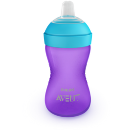 Philips Avent bočica s mekanim usnikom 9m+, 300ml, djevojčica, SCF802/02