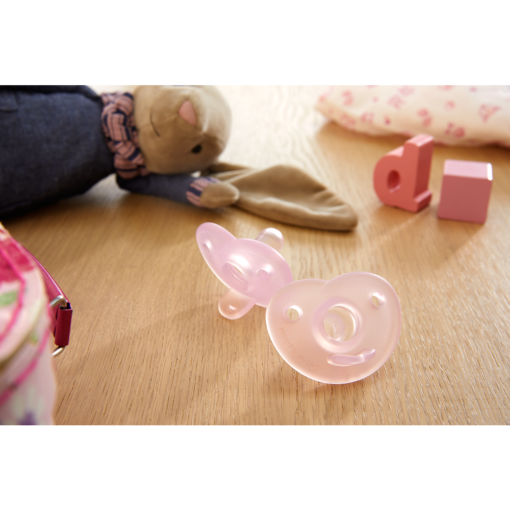 Philips Avent Soothie duda varalica, 0-6m, djevojčica, 2kom, SCF099/22