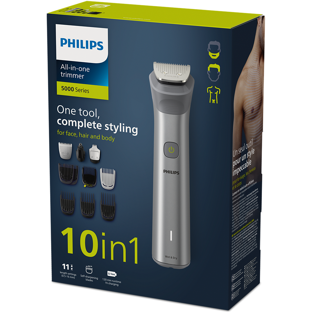Philips All-in-One trimer za lice, kosu i tijelo serije 5000 MG5920/15