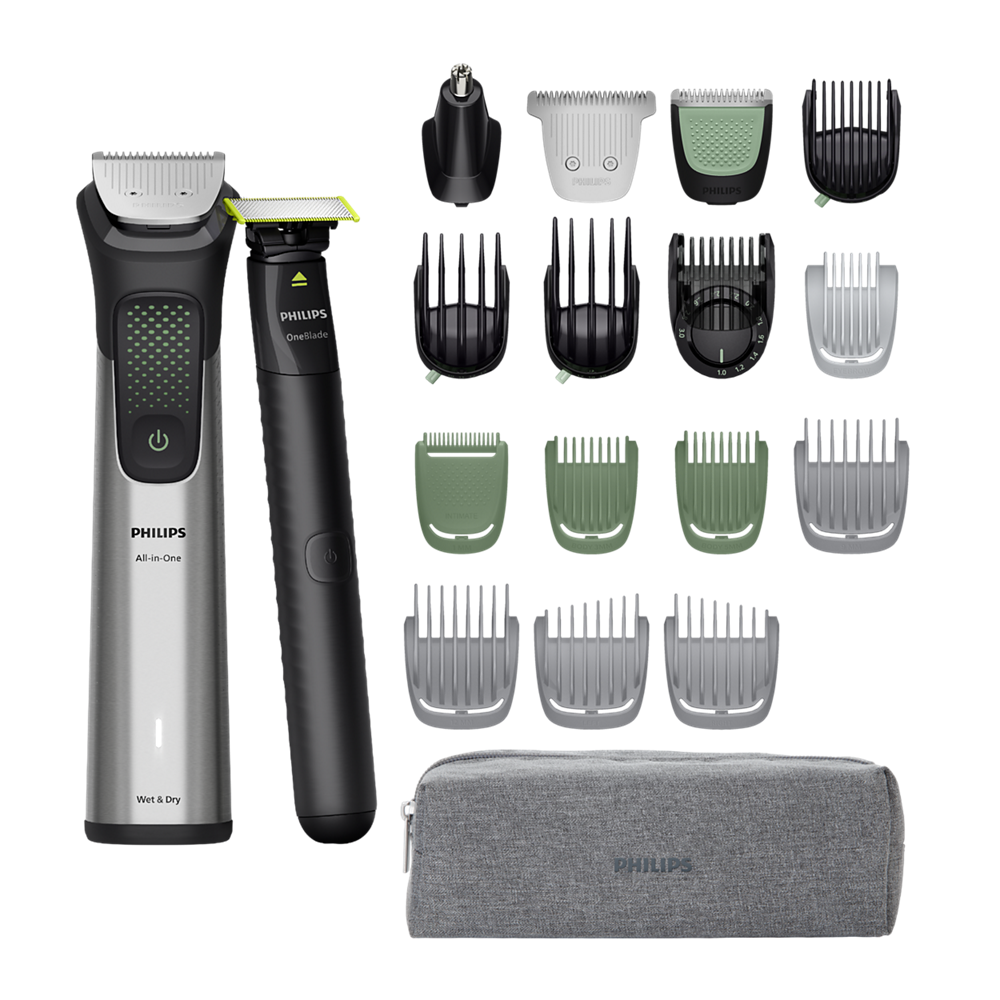 Philips All-in-One trimer za lice, kosu i tijelo serije 9000 MG9558/15