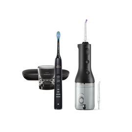 Philips Sonicare Power Flosser serije 3000 + električna četkica Diamond Clean serije 9000 HX3886/43