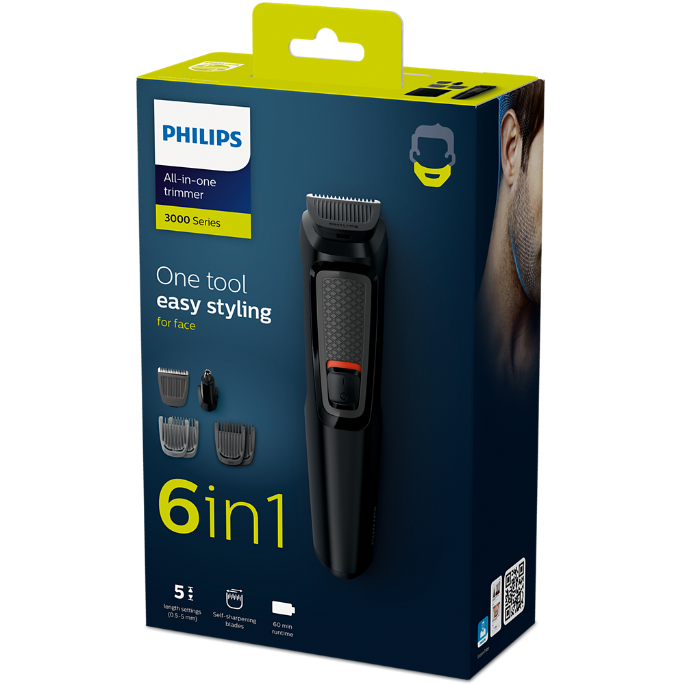 Philips All-in-One trimer za lice serije 3000 MG3710/15