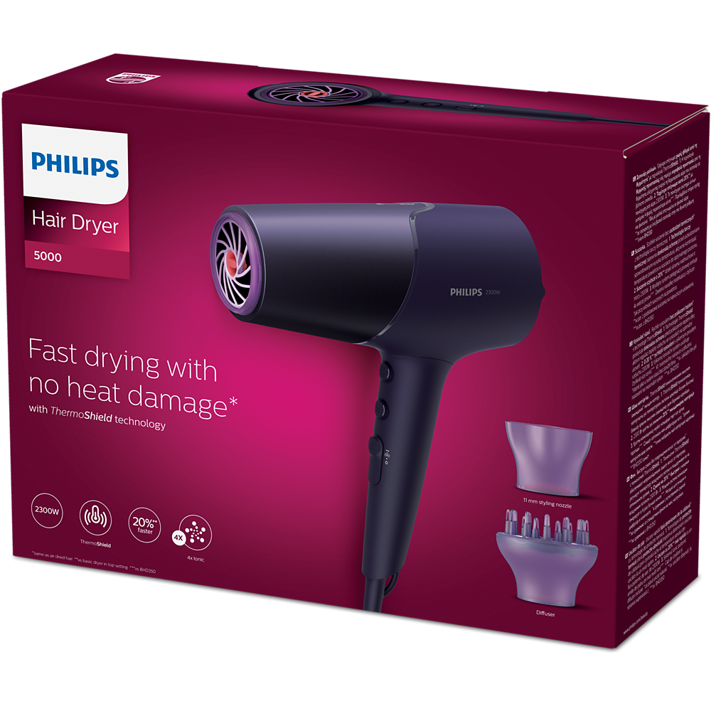 Philips sušilo za kosu serije 5000 BHD514/00