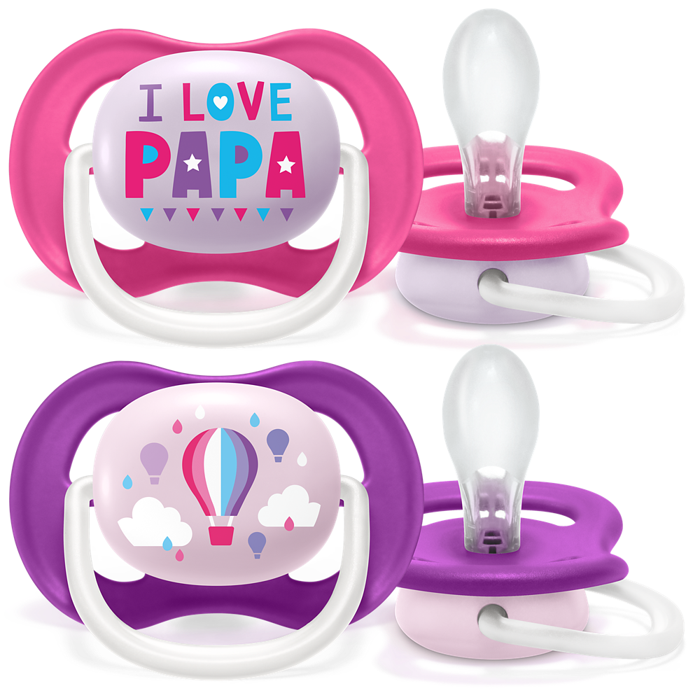 Philips Avent Ultra Air Collection duda varalica 6-18m, djevojčica, 2kom, SCF080/04