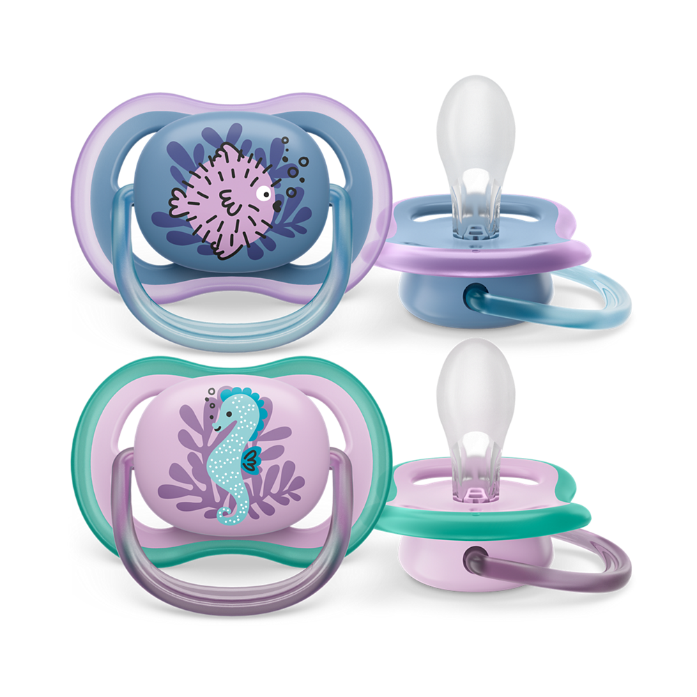 Philips Avent Ultra Air duda varalica 6-18m, djevojčica, 2kom, SCF085/61