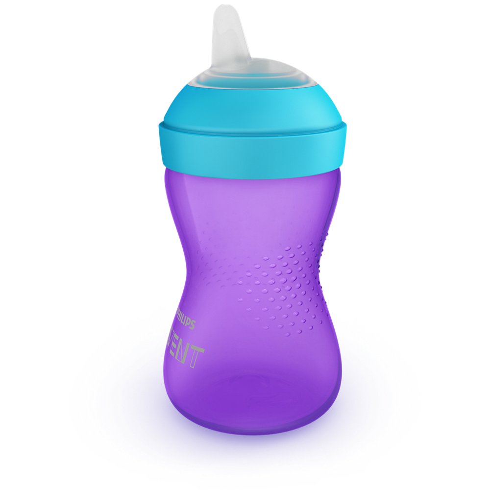 Philips Avent bočica s mekanim usnikom 9m+, 300ml, djevojčica, SCF802/02