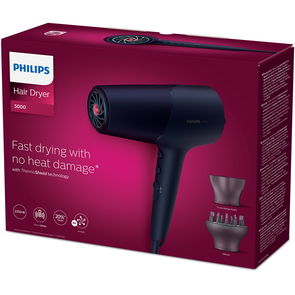 Philips sušilo za kosu serije 5000 BHD510/00