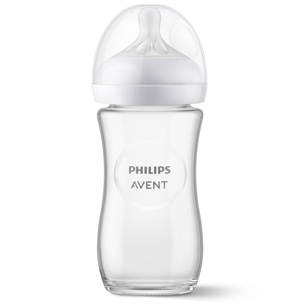 Philips Avent Natural Response staklena bočica za bebe 240ml, SCY933/01