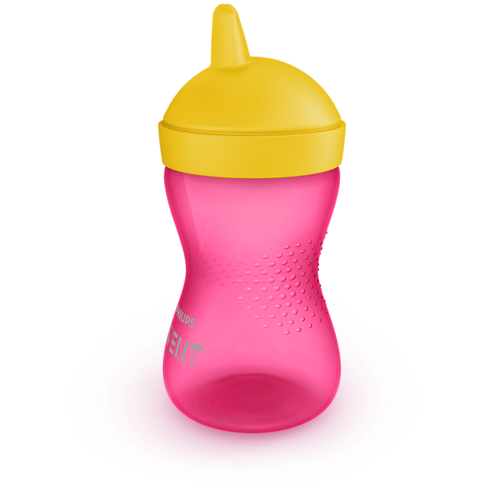 Philips Avent bočica s tvrdim usnikom 18m+, 300ml, djevojčica, SCF804/04