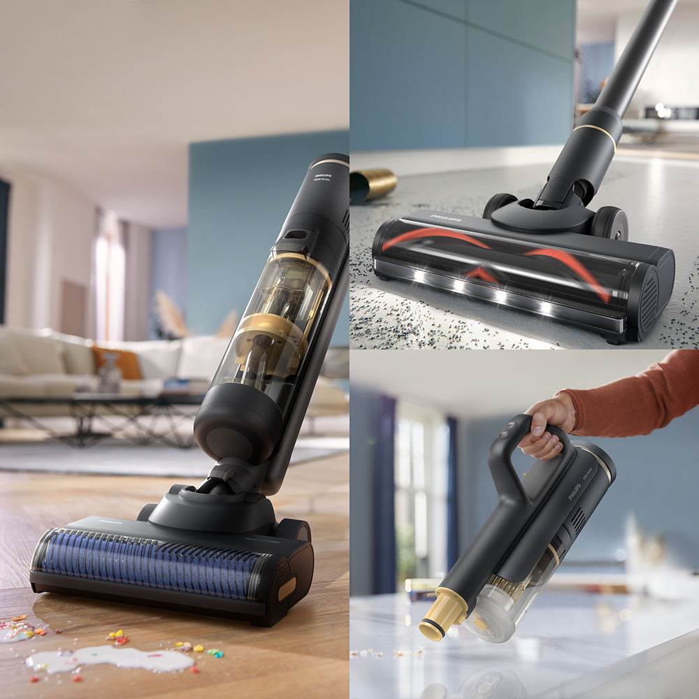Philips AquaTrio bežični štapni usisavač za usisavanje i pranje XW7264/11 serija 7000