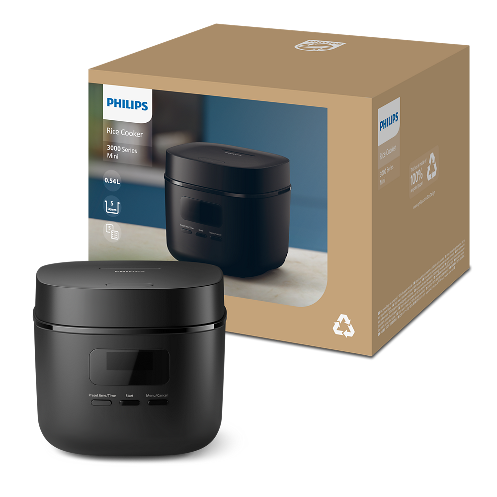 Philips Mini kuhalo za rižu HD3080/80 serija 3000