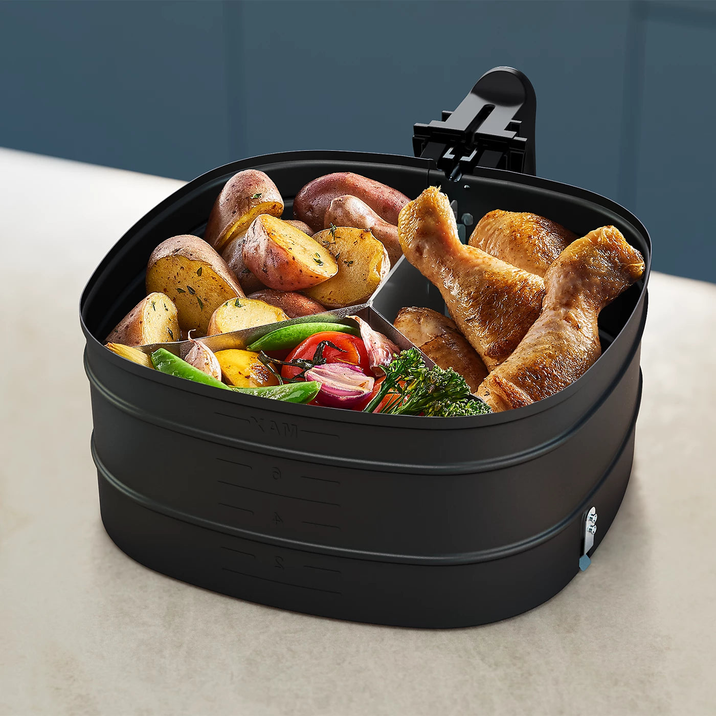 Philips Razdjelnik za hranu 3-u-1 za Airfryer HD9916/00