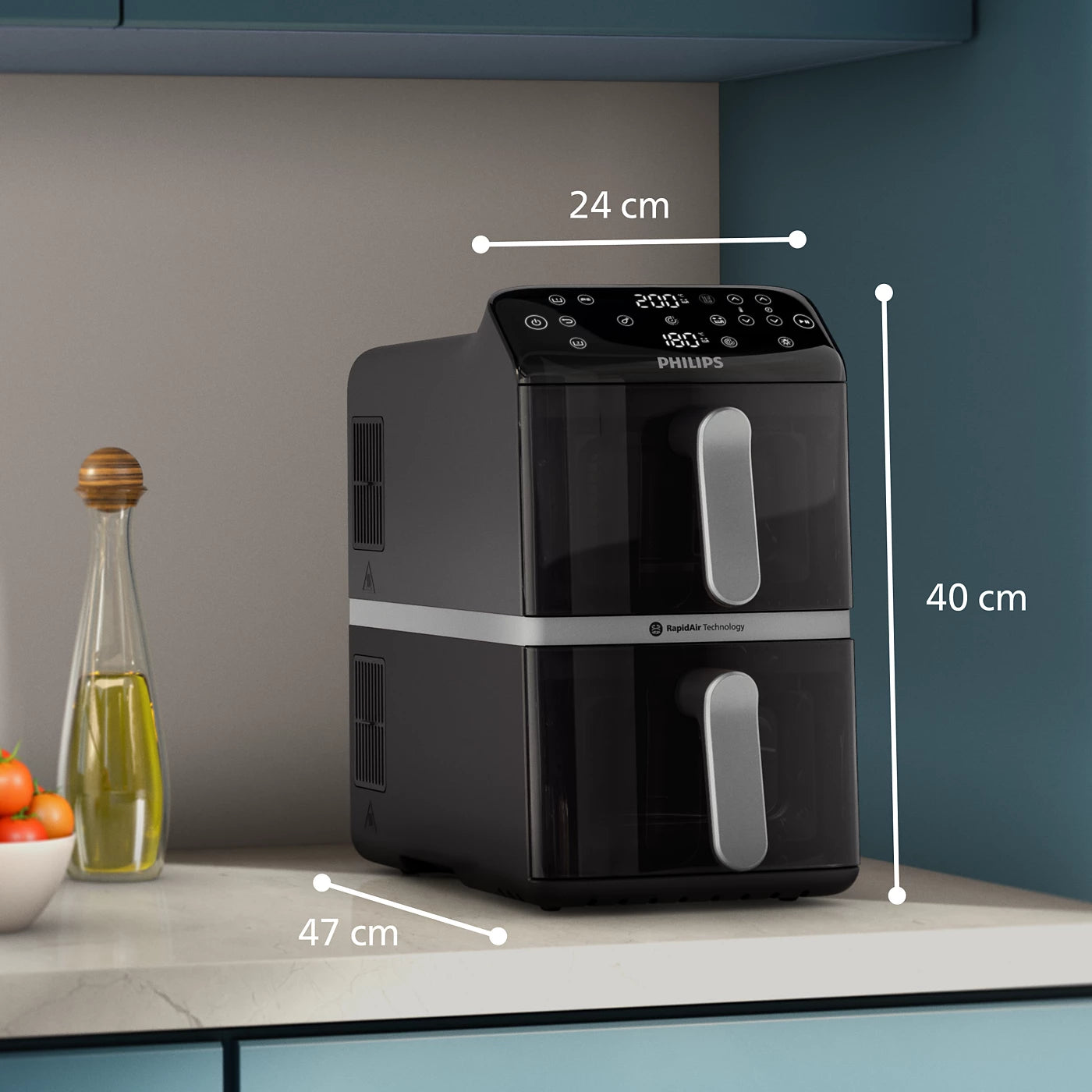 Philips Vertikalni Airfryer NA461/00 serija 4000