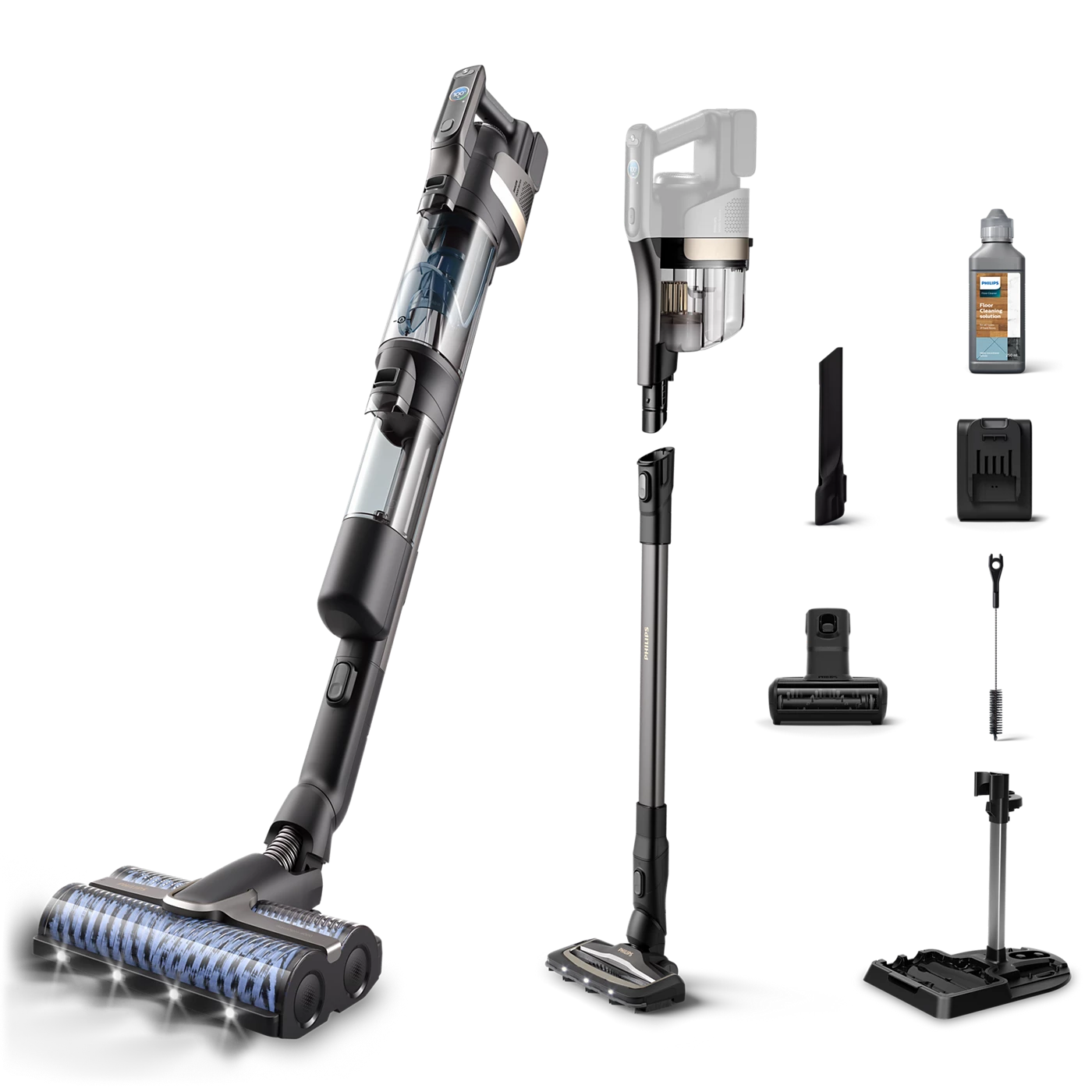 Philips AquaTrio bežični štapni usisavač za usisavanje i pranje XW9463/11 serija 9000