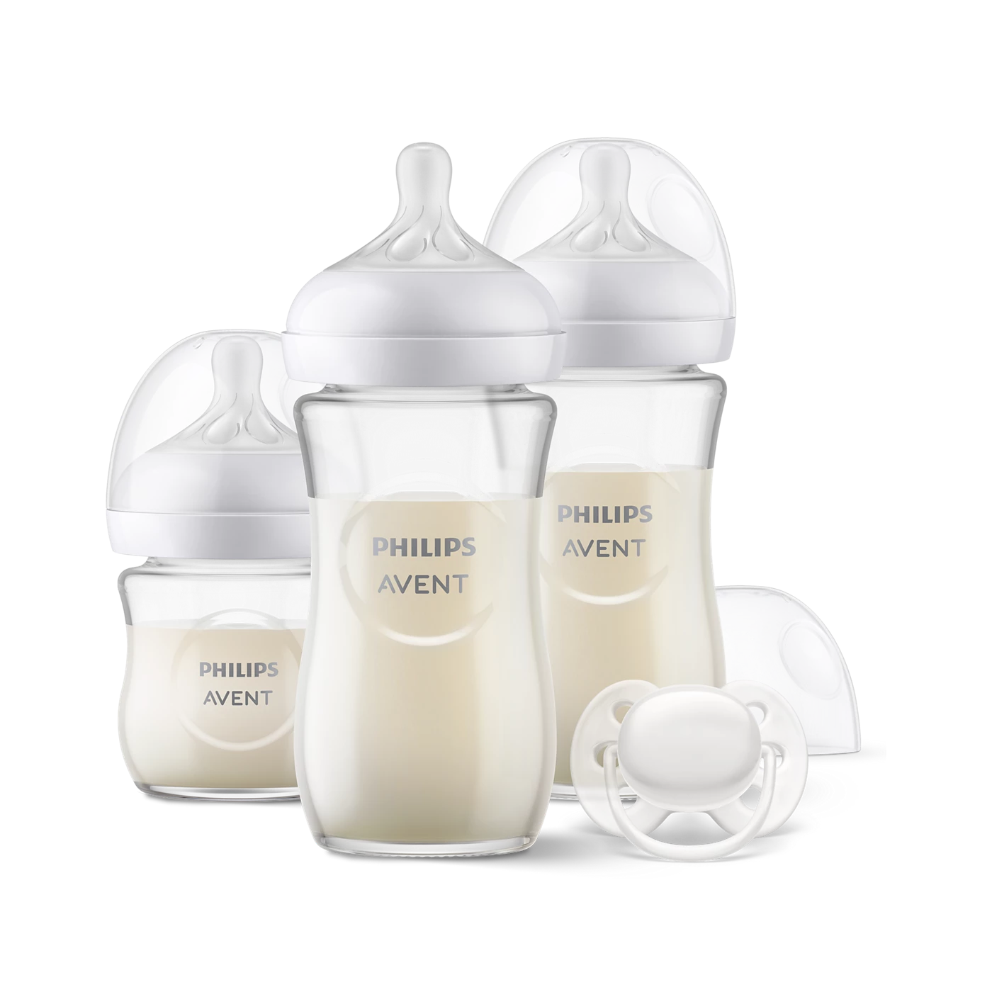 Philips Avent set Natural Response staklenih bočica za bebe, SCD878/11