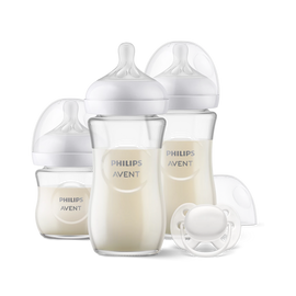 Philips Avent set Natural Response staklenih bočica za bebe, SCD878/11