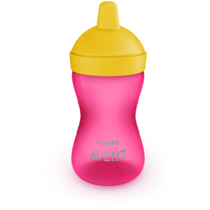 Philips Avent bočica s tvrdim usnikom 18m+, 300ml, djevojčica, SCF804/04