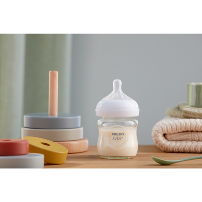 Philips Avent Natural Response staklena bočica za bebe 125ml, SCY930/01