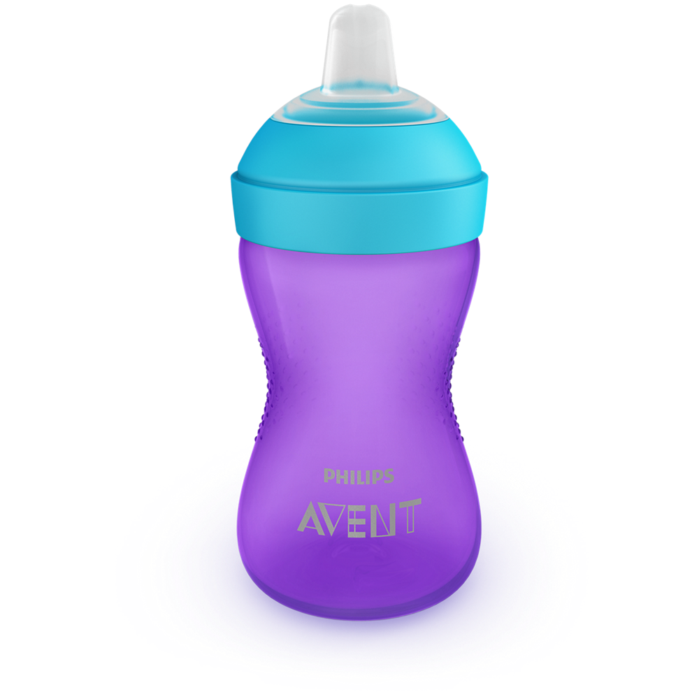Philips Avent bočica s mekanim usnikom 9m+, 300ml, djevojčica, SCF802/02