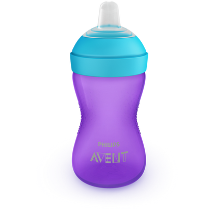 Philips Avent bočica s mekanim usnikom 9m+, 300ml, djevojčica, SCF802/02