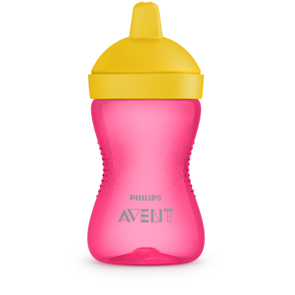 Philips Avent bočica s tvrdim usnikom 18m+, 300ml, djevojčica, SCF804/04