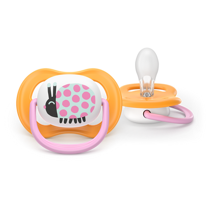 AVENT SCF080/27 TOLAŽILNA DUDA - SILIKON ULTRA AIR COLLECTION 6-18M, Ž, 2/1