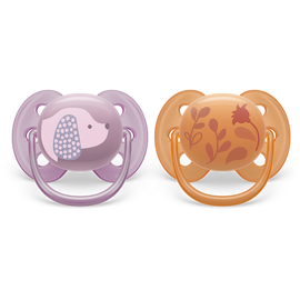 Philips Avent Ultra Soft duda varalica 6-18m, djevojčica, 2kom, SCF091/18