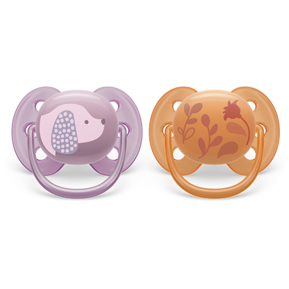 Philips Avent Ultra Soft duda varalica 6-18m, djevojčica, 2kom, SCF091/18