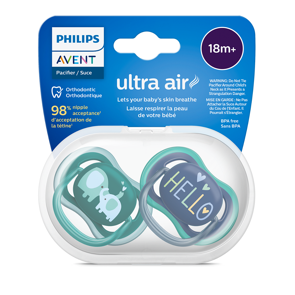 Philips Avent Ultra Air duda varalica 18m+, dječak, 2kom, SCF349/18