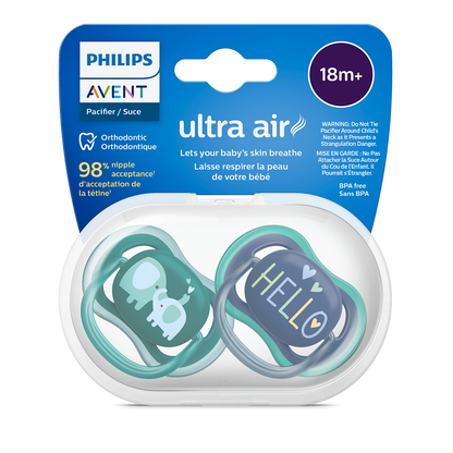 Philips Avent Ultra Air duda varalica 18m+, dječak, 2kom, SCF349/18