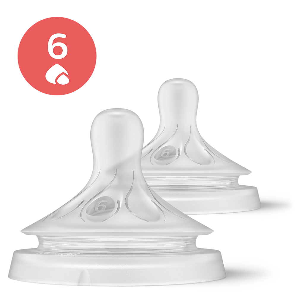 Philips Avent Natural Response sisač 6m+ za gustu hranu, 2kom SCY966/02