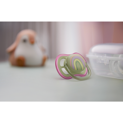 Philips Avent Ultra Air duda varalica 0-6m, djevojčica, 2kom, SCF085/59