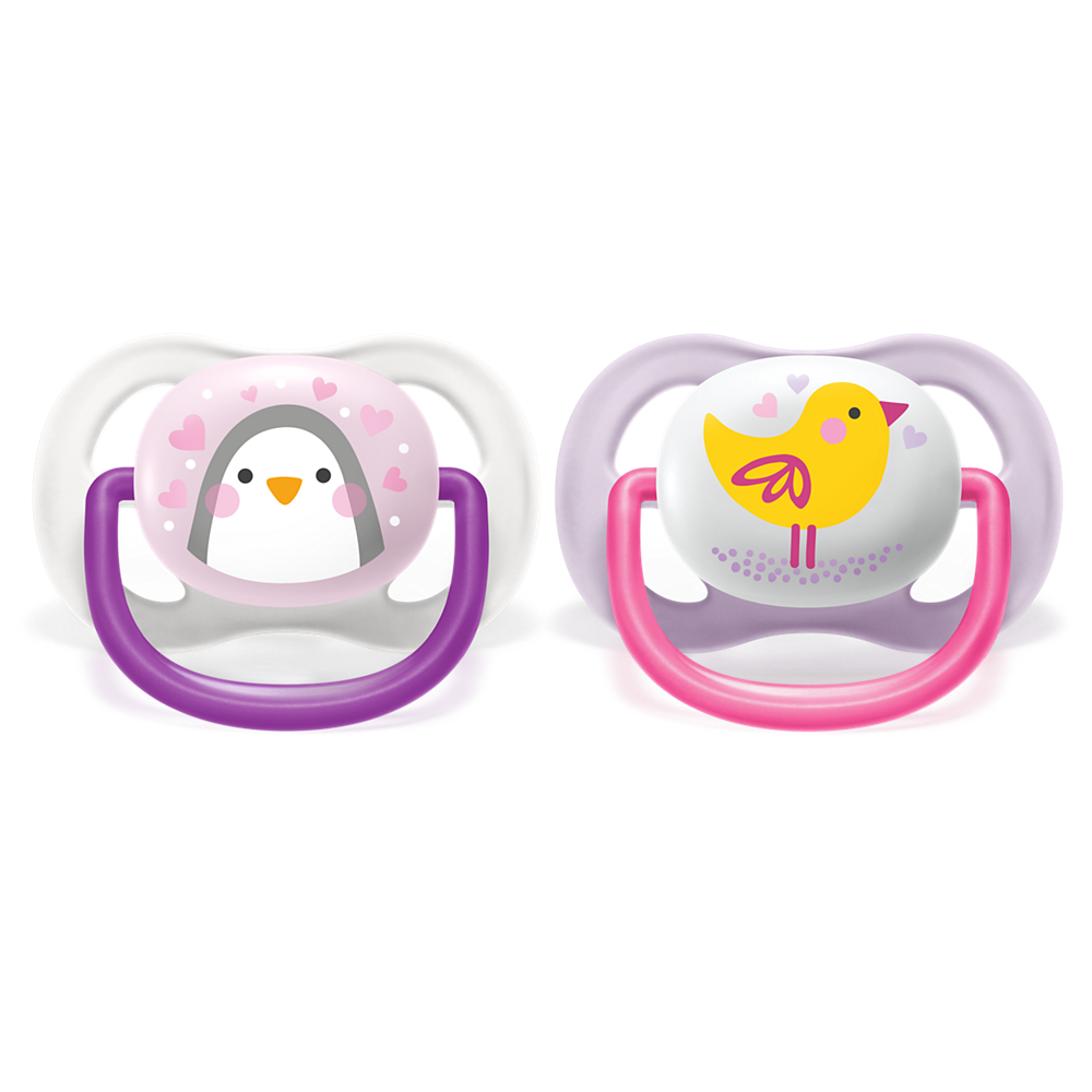Philips Avent Ultra Air Collection duda varalica 0-6m, djevojčica, 2kom, SCF080/06