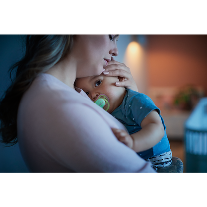 Philips Avent Ultra Air noćna duda varalica 0-6m, djevojčica, 2kom, SCF376/19