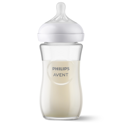Philips Avent Natural Response staklena bočica za bebe 240ml, SCY933/01