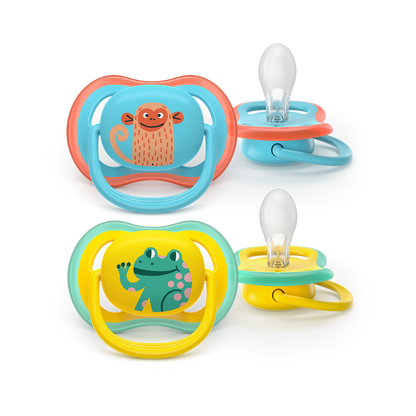 AVENT SCF349/58 TOLAŽILNA DUDA - SILIKON ULTRA AIR MOTIV 18M+, M, 2/1