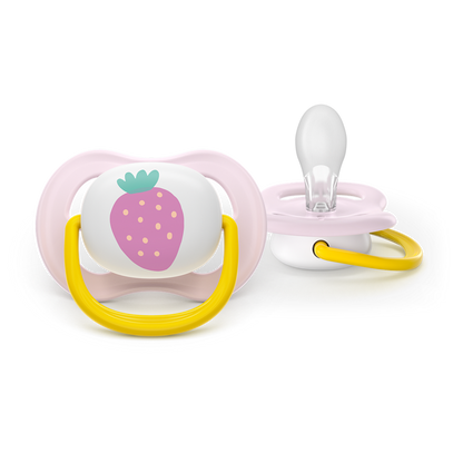AVENT SCF080/24 TOLAŽILNA DUDA - SILIKON ULTRA AIR COLLECTION 0-6M, Ž, 2/1