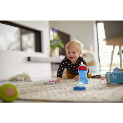 Philips Avent bočica s mekanim usnikom 9m+, 300ml, dječak, SCF802/01