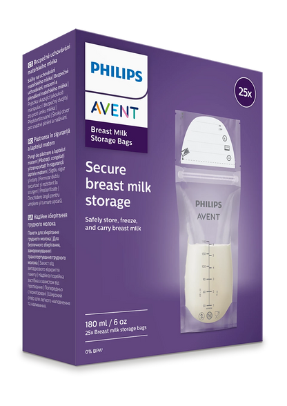 Philips Avent vrećice za spremanje izdojenog mlijeka, 25kom SCF603/25