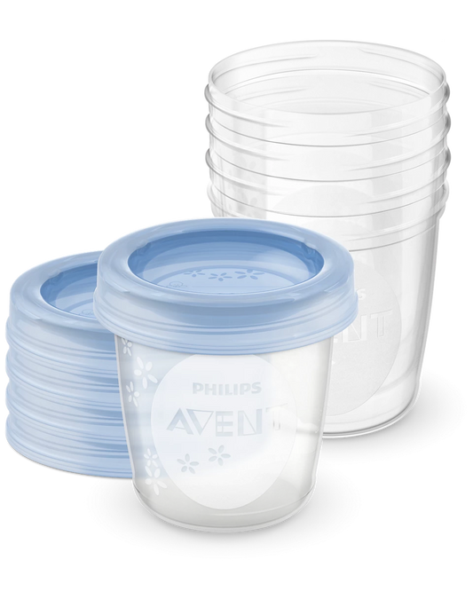 Philips Avent čašice za spremanje izdojenog mlijeka, 6kom, SCF619/05