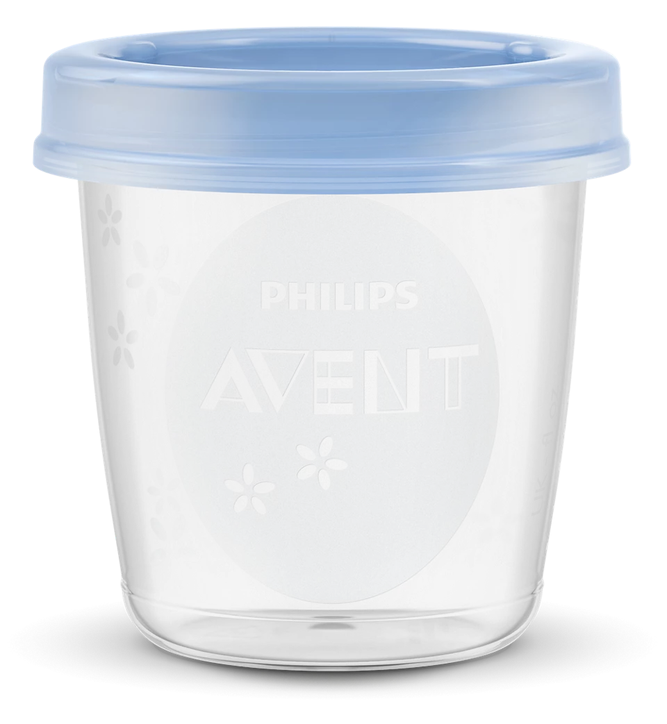 Philips Avent čašice za spremanje izdojenog mlijeka, 6kom, SCF619/05