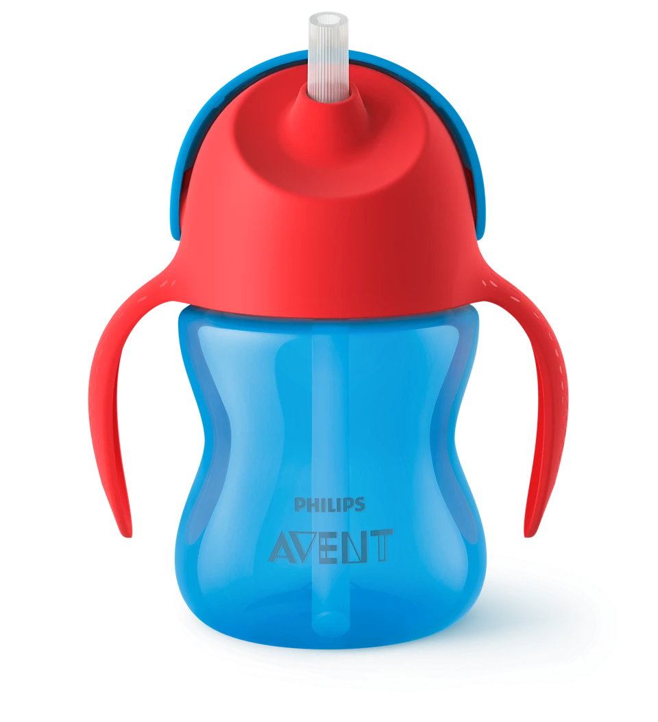 Philips Avent bočica na slamku 9m+, 200ml, dječak, SCF796/01