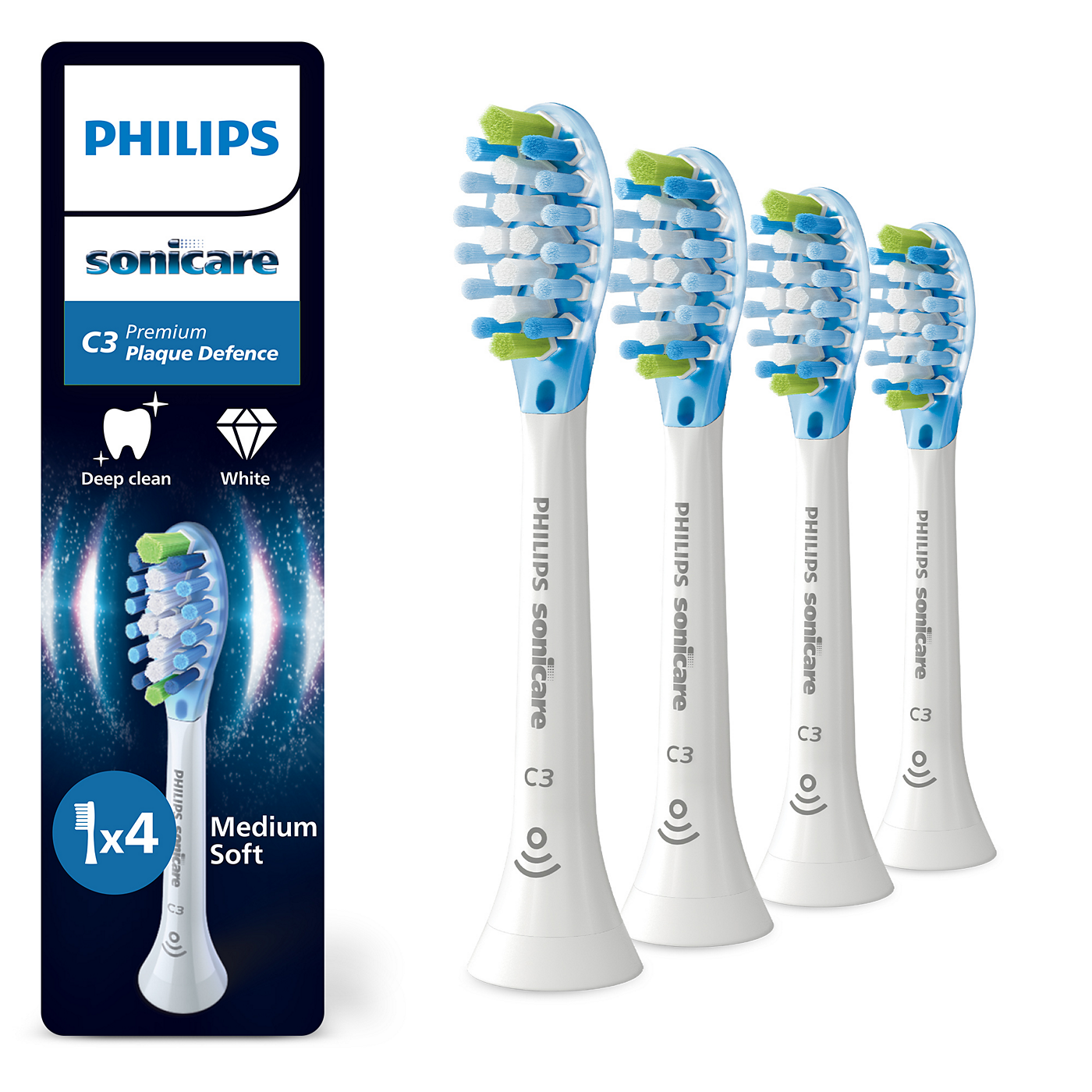 Philips Sonicare C3 Premium Plaque Defence zamjenska glava HX9044/87