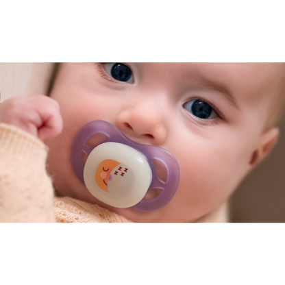AVENT SCF075/17 TOLAŽILNA DUDA - SILIKON ULTRA START NOČNA 0-2M, Ž, 2/1