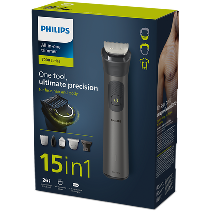 Philips All-in-One trimer za lice, kosu i tijelo serije 7000 MG7950/15