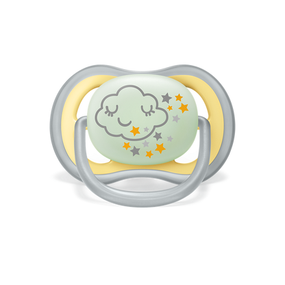 Philips Avent Ultra Air noćna duda varalica 18m+, neutralna, 2kom, SCF376/01