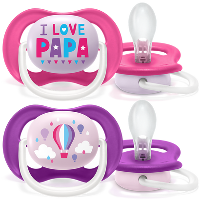 Philips Avent Ultra Air Collection duda varalica 6-18m, djevojčica, 2kom, SCF080/04
