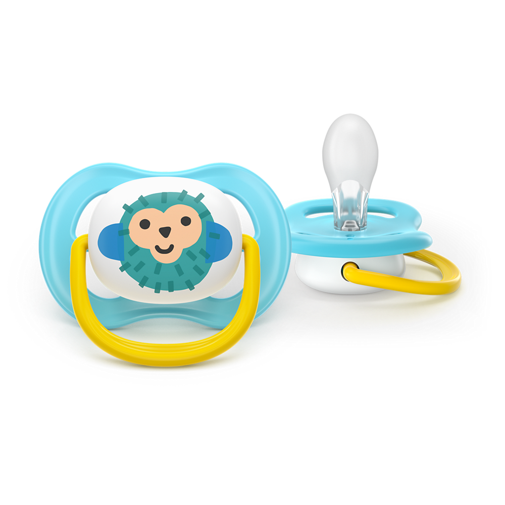AVENT SCF080/26 TOLAŽILNA DUDA - SILIKON ULTRA AIR COLLECTION 6-18M, M, 2/1